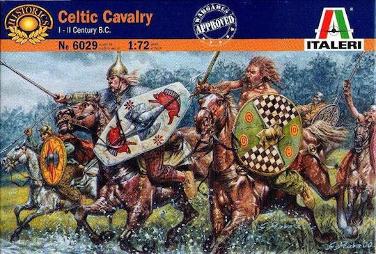 Italeri Φιγούρα Μοντελισμού Celtic Cavalry I-II Century B.C. σε Κλίμακα 1:72