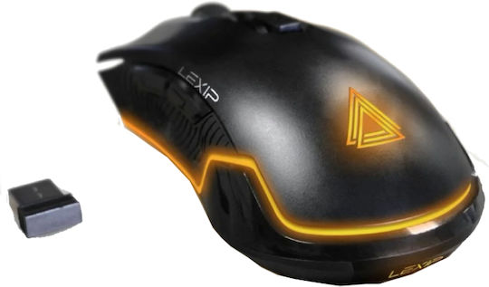 Lexip Ar18 Aero Speed Безжична Геймърска Мишка 4800 DPI Черна