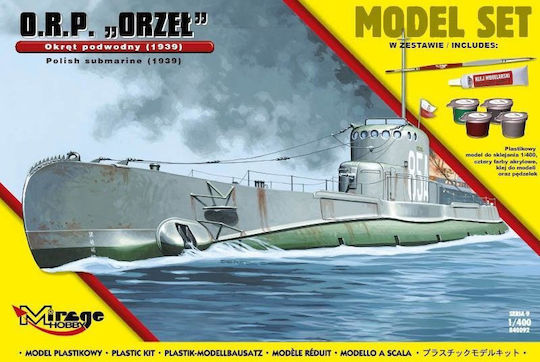 Mirage Modellfigur U-Boot im Maßstab 1:400