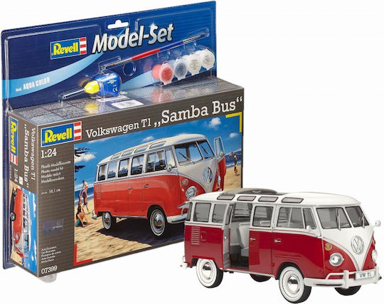 Revell Modellbausatz VW T1 Samba Bus Maßstab 1:24 67399