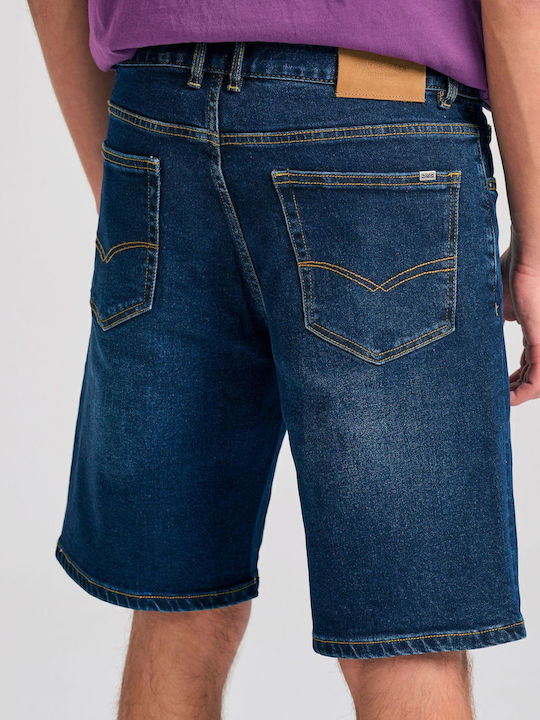 Herrenshorts Jeans Marineblau