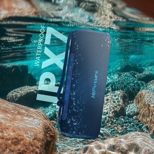 HiFuture Alpha Αδιάβροχο Ηχείο Bluetooth 15W με Διάρκεια Μπαταρίας έως 12 ώρες Κόκκινο