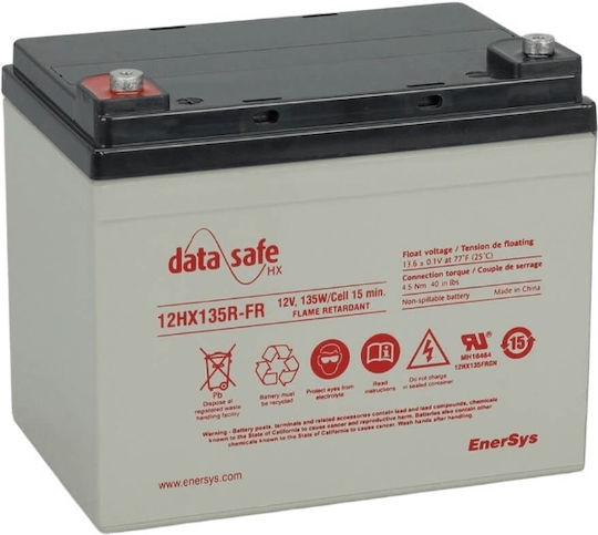 Enersys HX135R-FR Μπαταρία UPS με Χωρητικότητα 30Ah και Τάση 12V