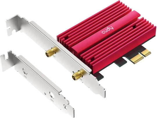 Cudy v1 Ασύρματη Κάρτα Δικτύου PCI-e