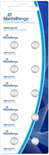 MediaRange Premium Alkaline Coin Cell AG1 Батерия LR60 1.5V 1бр