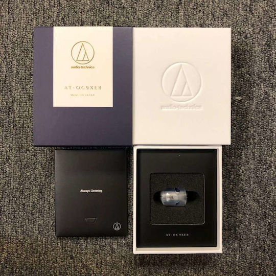 Audio Technica Moving Coil Turntable Cartridge AT-OC9XEB Blue