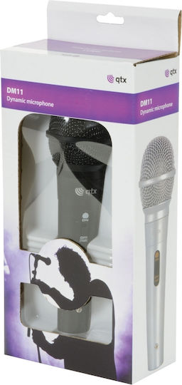 QTX Sound DM11 Δυναμικό Μικρόφωνο XLR Χειρός για Φωνητικά