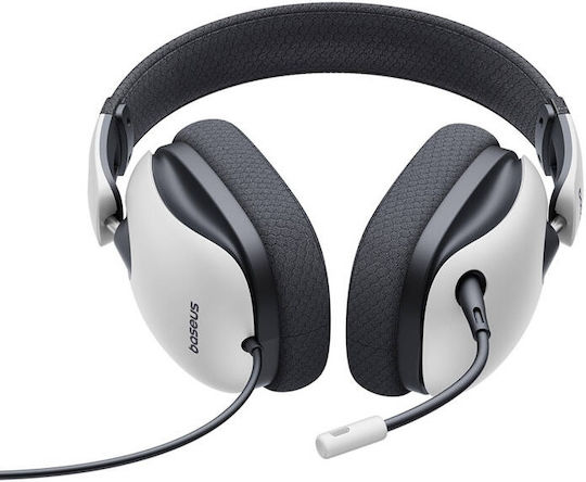 Baseus GoPlay 1 Max Over Ear Gaming Headset with Connection 3.5mm White