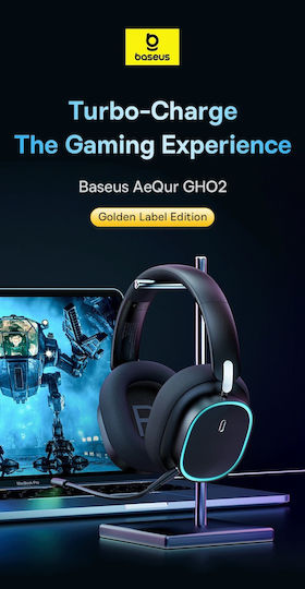 Baseus AeQur GH02 Drahtlos Über Ohr Gaming-Headset mit Bluetooth-Konnektivität für PC