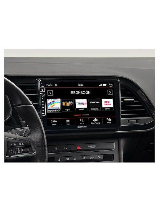 Dynavin Ηχοσύστημα Αυτοκινήτου για Seat Leon 2012-2019 (Bluetooth/USB/WiFi/GPS/Apple-Carplay/Android-Auto) με Οθόνη Αφής 9"