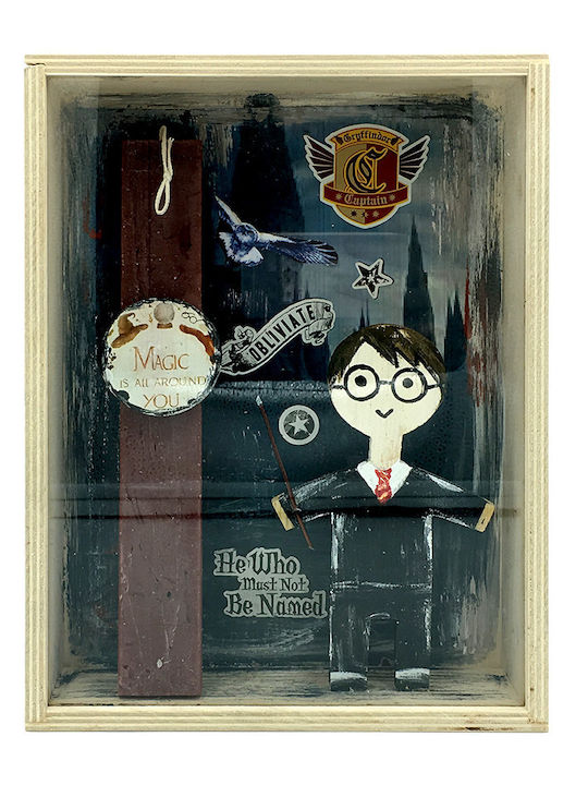 Set de Lumânări Maro Harry Potter în Cutie-Cadru Handmade Set de Lumânări Maro Harry Potter în Cutie-Cadru Handmade