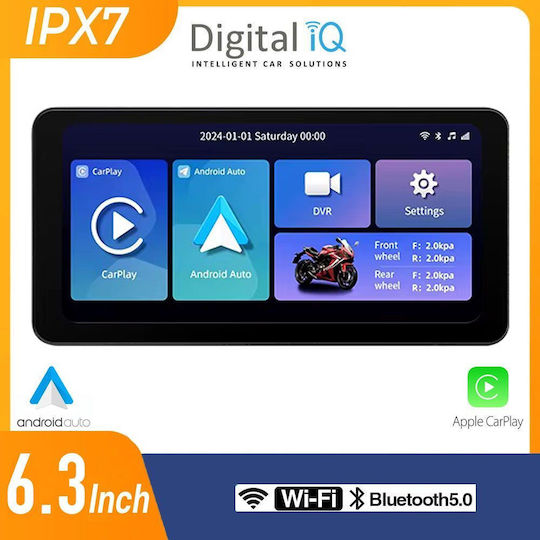 Digital IQ Motorrad-Navigationsbildschirm Μοτοσυκλέτας DIQ_PNA_8000