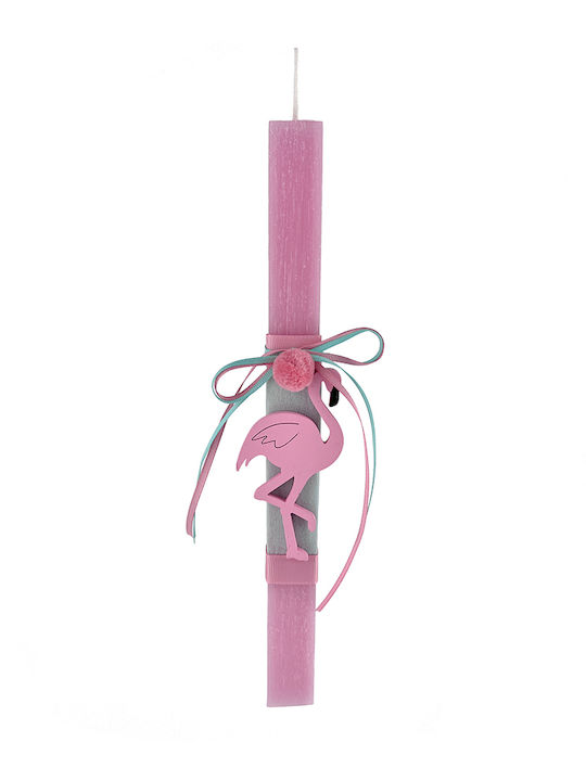 Handmade Scented Candle Girl Large Decorative Flamingo Frame
