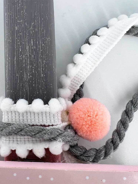 Lumânare Parfumată Handmade Ramă Fetiță Clește Fluture