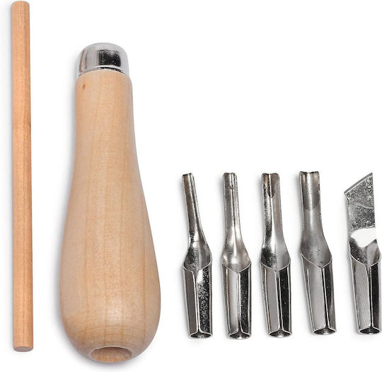Meyco Spatel Holzschnitzerei Set 5Stück 65079