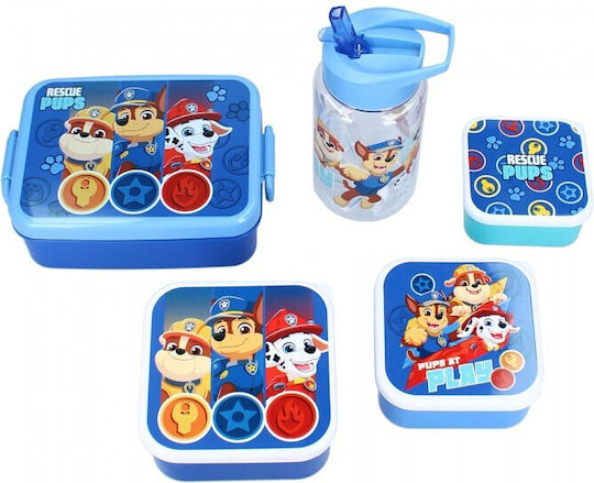 Paw Patrol Пластмасово детско контейнерче за храна Paw Patrol Син