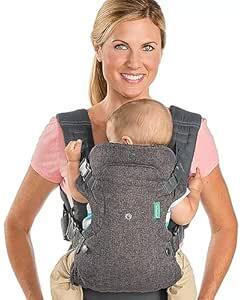 Infantino Backpack Carrier Flip Gray with Maximum Weight 15kg