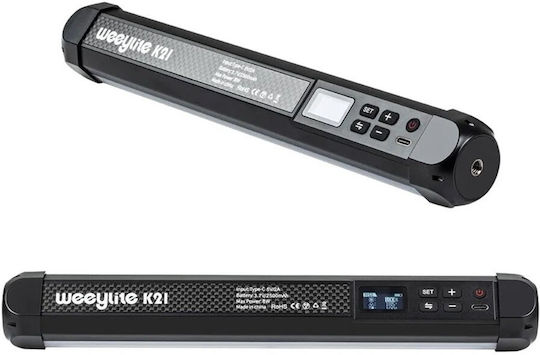 Weeylite K21 LED Light 2500-8500K 8W με Φωτεινότητα 670lm