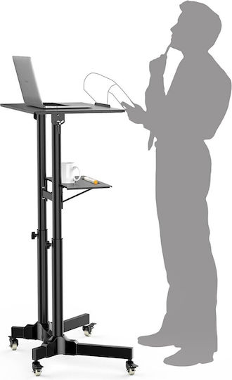 Techly Mobile Workstation Τραπεζάκι για Laptop