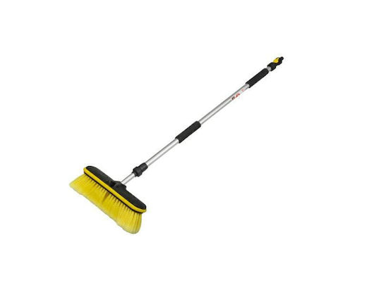 Bradas Telescopic Car Wash Broom with Water Supply 90-160cm