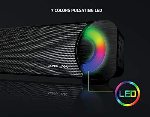 Sonic Gear BT300 Soundbar 3.6W 2.0 Bluetooth Μαύρο