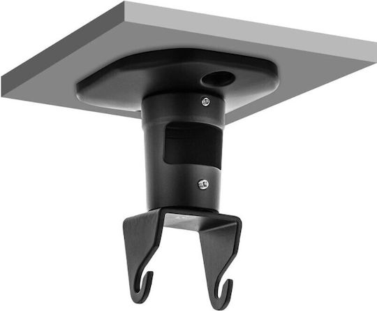 Techly Βάση Projector Οροφής ICA-PM-100 με Μέγιστο Φορτίο 10kg Μαύρη