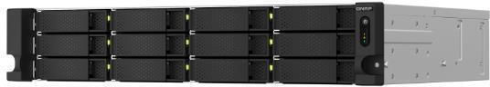 QNap TS-1264U-RP-8G NAS Rack με 12 θέσεις για HDD/SSD και 2 θύρες Ethernet