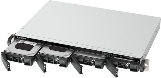 Qnap File Server Qnap Ts-433eu Compact 4-Bay Nas Server Arm 4 Gb Ram Rack 14425426 4711103085943
