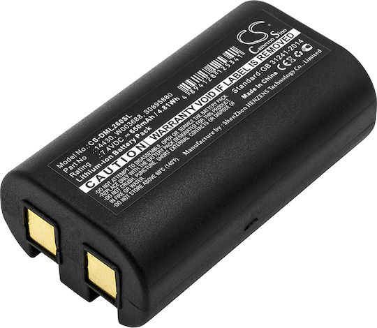 Cameron Sino Rechargeable Printer Battery Dymo Labelmanager 260 260p 280 Pnp 3m Pl200 Cs-dml260sl 13299105 4894128125341