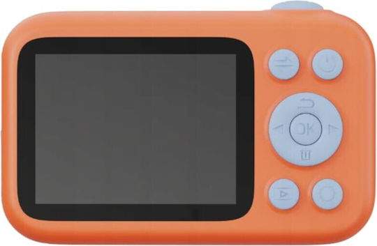 SJCAM Funcam Plus 64GB Action Camera Full HD (1080p) Underwater Standard with 2.4" Screen and Wi-Fi Orange