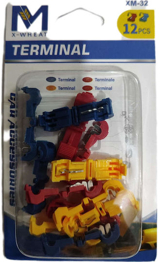 Rolinger W14202 Clips Οργάνωσης Καλωδίων 12τμχ Πολύχρωμο