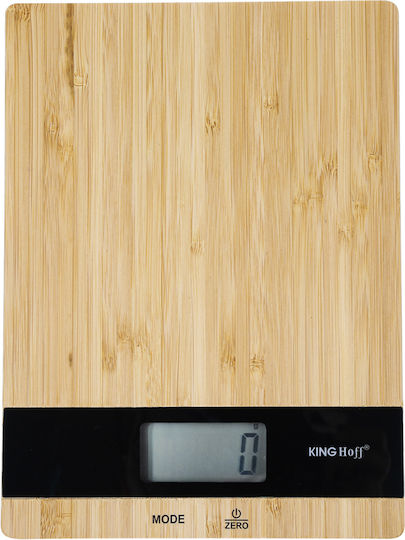 KING Hoff Ψηφιακή Ζυγαριά Κουζίνας έως 5kg Μπεζ