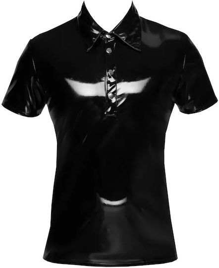 Black Level Sexy Ανδρικό Top Μαύρο