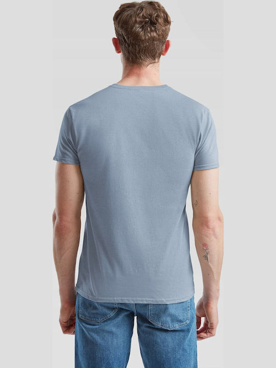 Fruit of the Loom Iconic Werbe-T-Shirt Mineral Blue