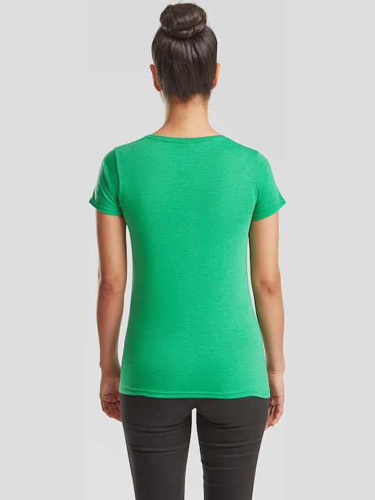 Fruit of the Loom Γυναικείο Διαφημιστικό T-shirt Κοντομάνικο σε Χρώμα
