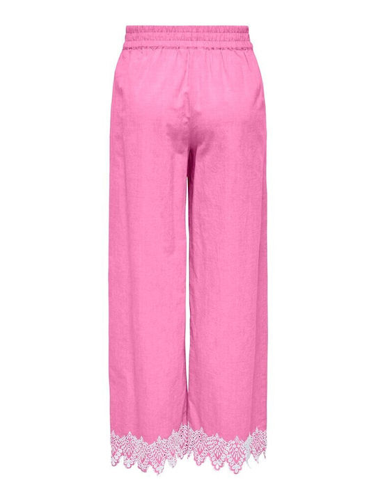Only Damen Stoff Hose Fuchsie Only Damen Stoff Hose Fuchsie