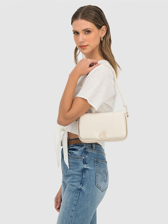 Clover Women's Flap Bag Ecru