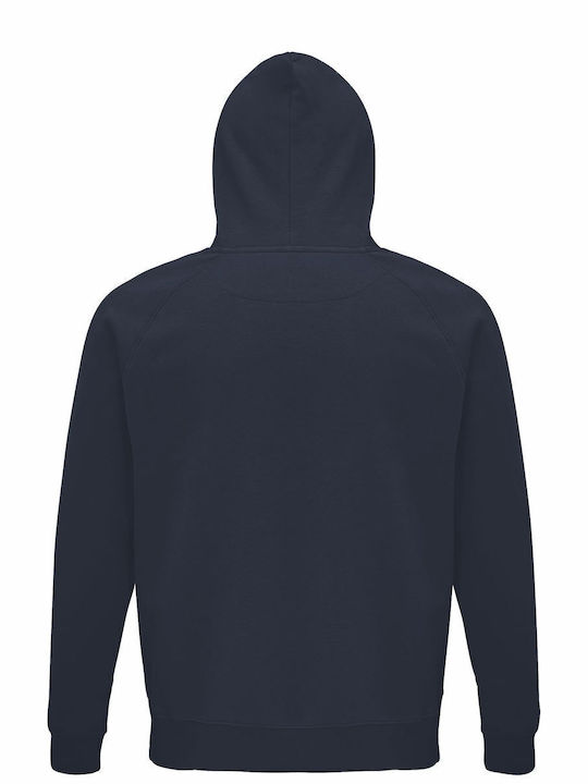 Hoodie Unisex Organic " Eminem Legacy " Back Print French Navy