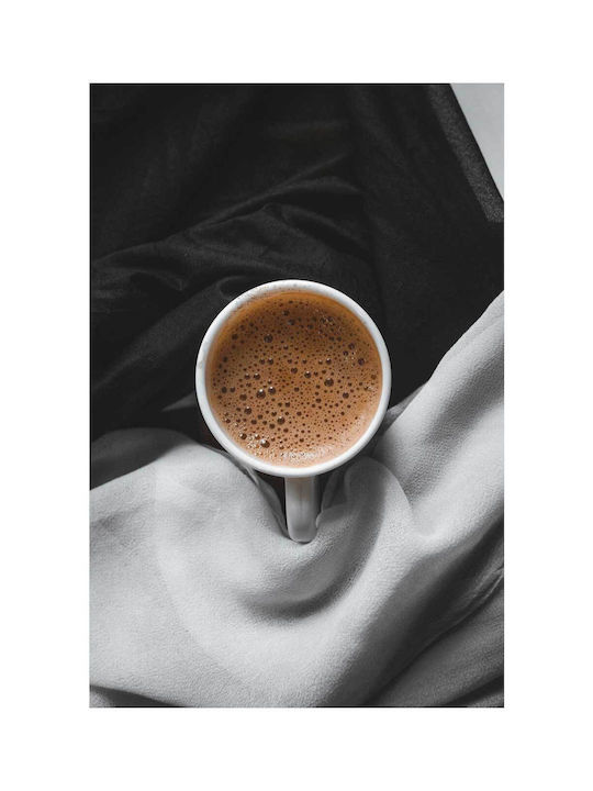 Πίνακας Cup Coffee On Fabric Φλιτζάνι Καφέ Ύφασμα 100x150