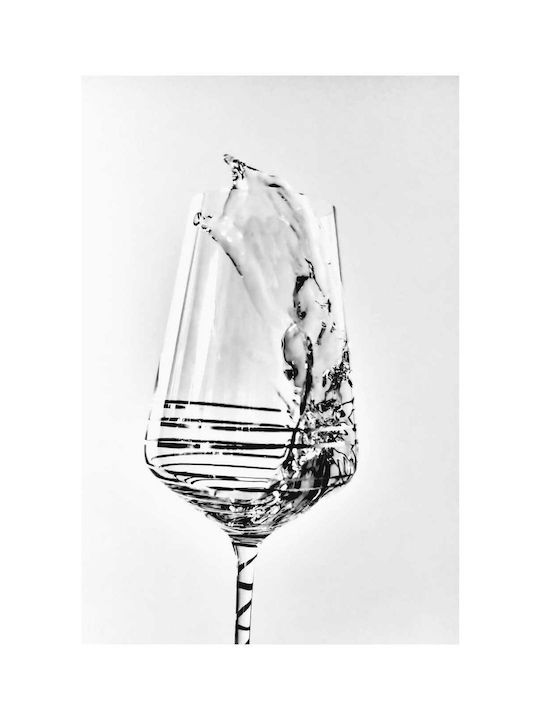 Πίνακας Splashing Wine Glass Πιτσίλισμα Ποτηριού Κρασιού 70x100