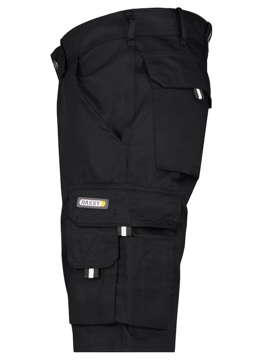 Dassy Workwear Bari Βερμούδα Εργασίας Μαύρη