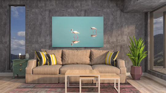 Tabloul Flamingos în Serenitate 120x80