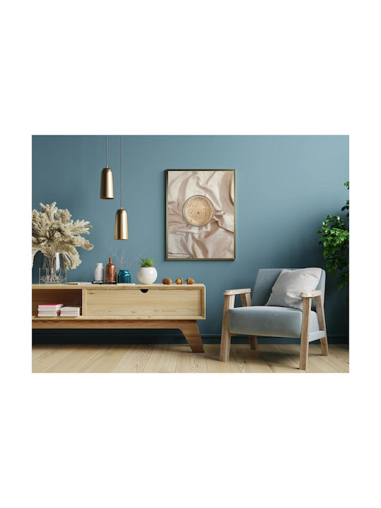Πίνακας Coffee On White Fabric Καφές Λευκό Ύφασμα 100x150