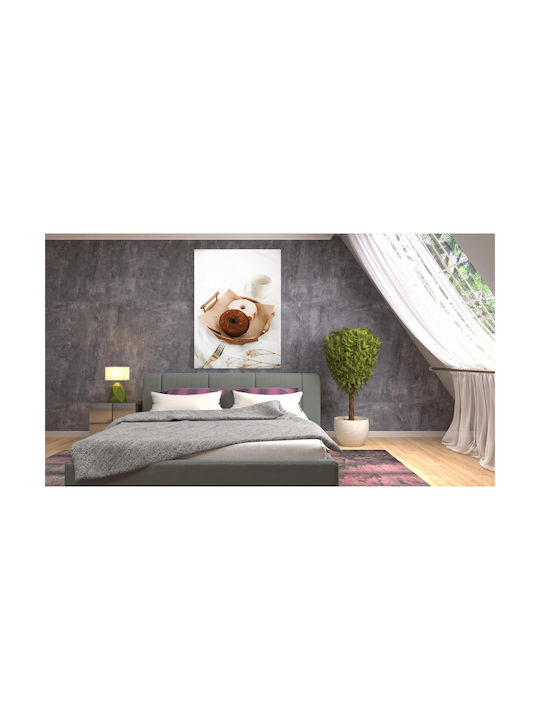 Картина Кошница с понички и кафе 100x150