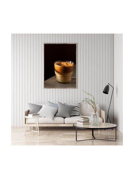 Πίνακας Coffee Drink In Glass Ποτό Καφέ Ποτήρι 80x120