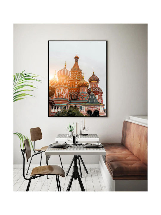 Painting St Basil's Cathedral 100x150