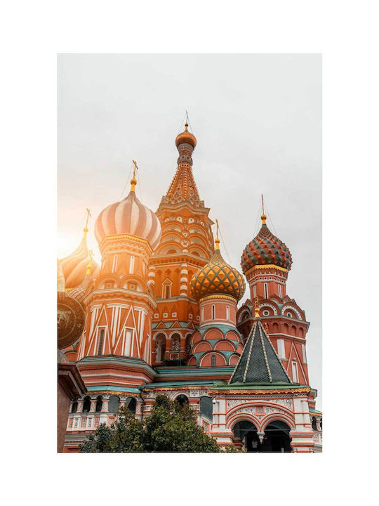 Painting St Basil's Cathedral 100x150