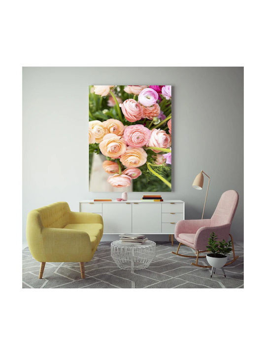 Πίνακας Beautiful Blooming Flowers Όμορφα Ανθισμένα Λουλούδια 100x150