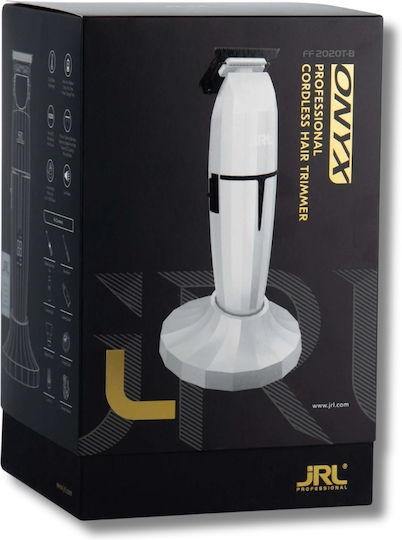 jRL Onyx Professional Rechargeable Hair Clipper White 2020T-B-W
