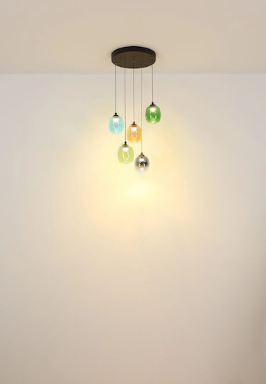 Globo Lighting Hängelampe Schwarz